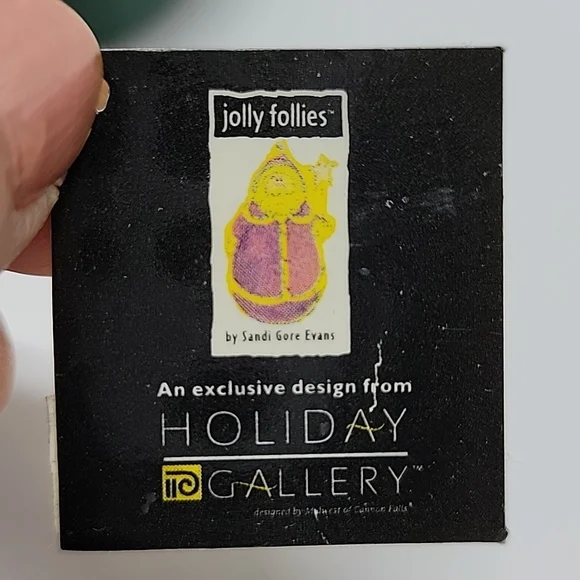 New Christmas Santa Folk Art Figurine - Picture 10 of 13